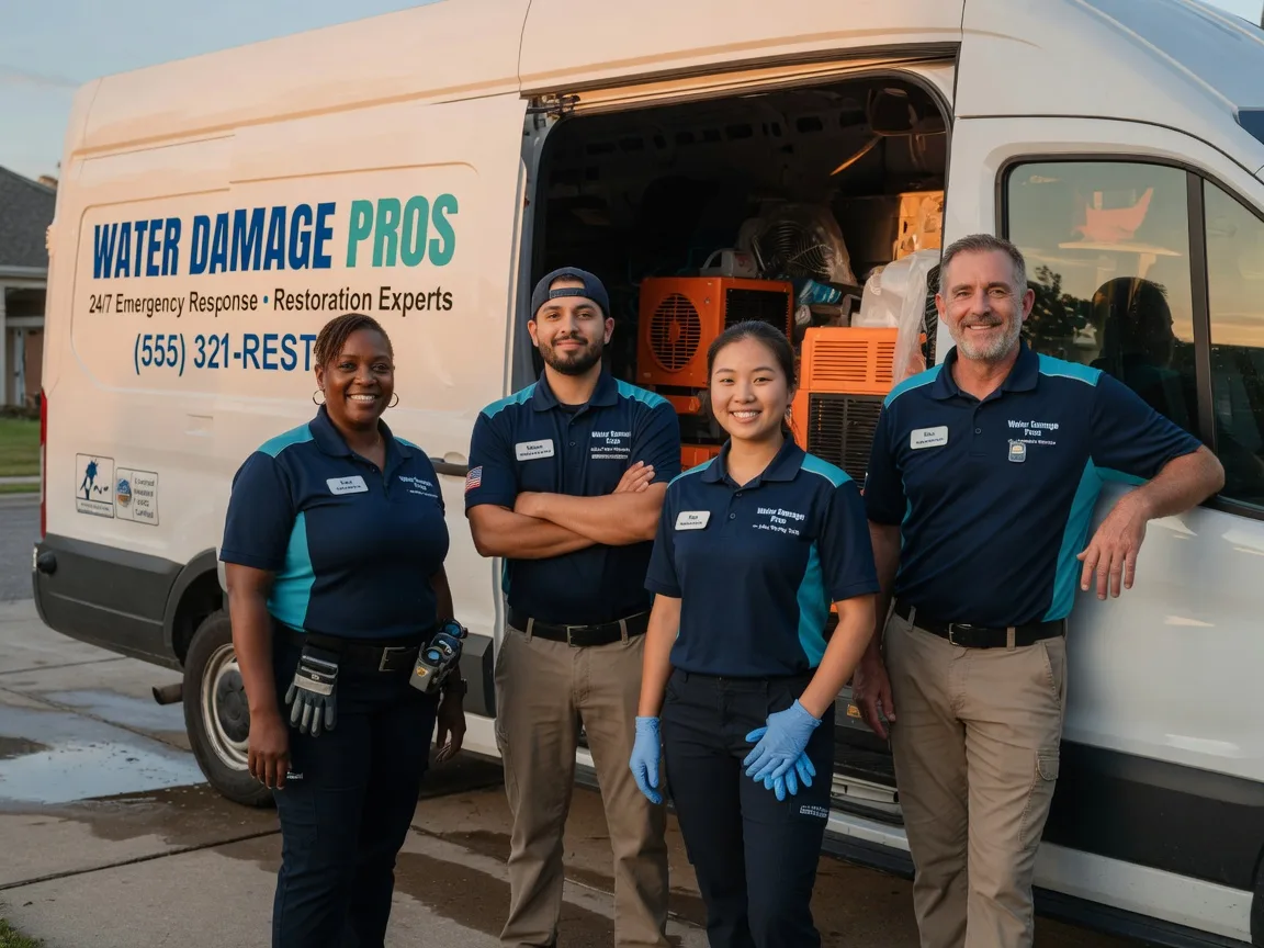 Water Damage Restoration company in Como, MS