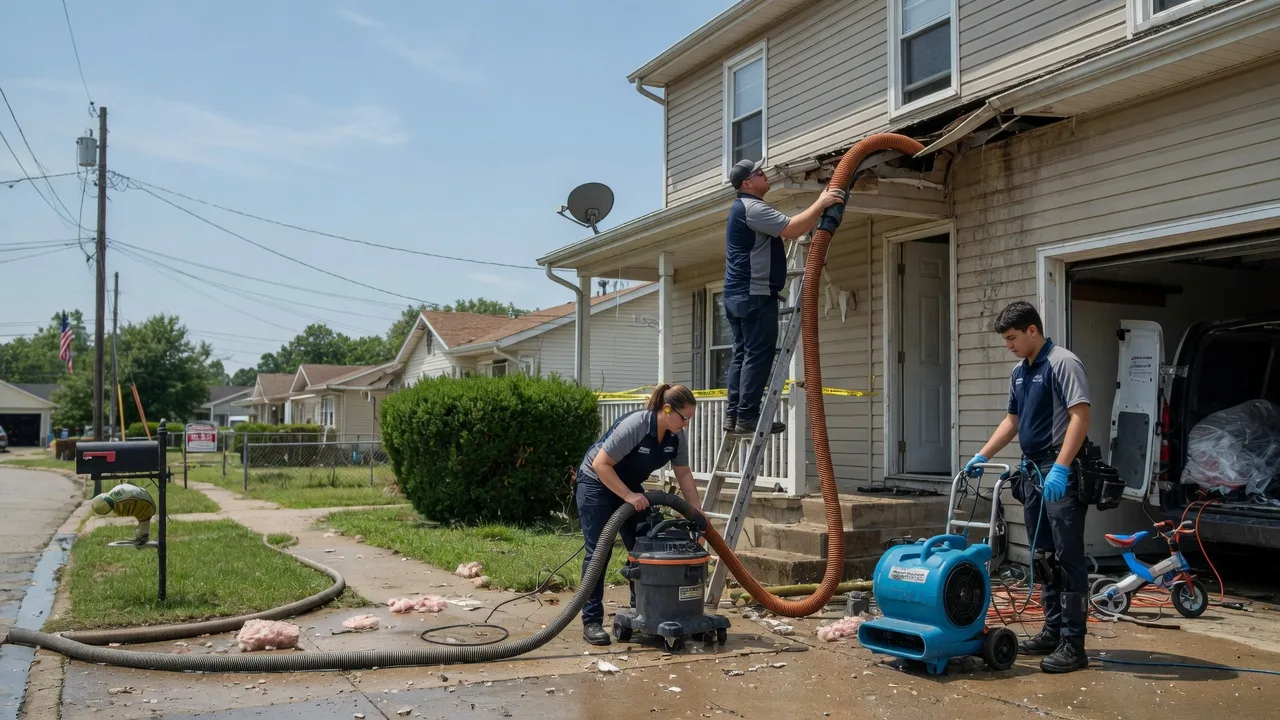 Water Damage Restoration in Como, MS near me